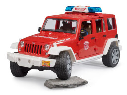 Bruder Jeep Wrangler Hasičské auto s figurko 1:16 